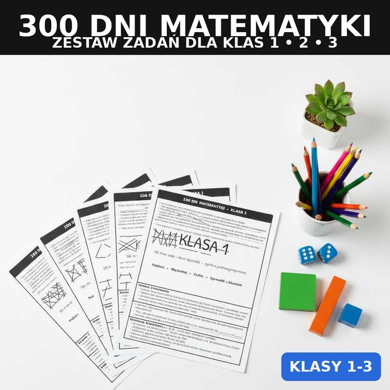 300 dni matematyki - grafika promocyjna